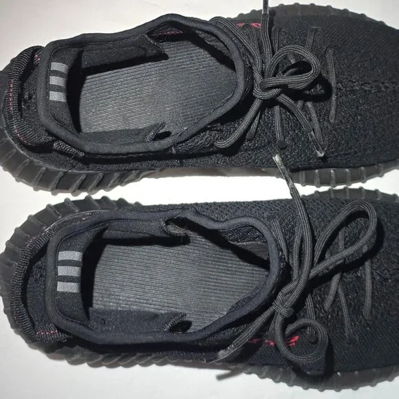 Adidas Yeezy Boost 350 V2 Black Red CP9652- Sz 12.5US Yeezy Boost 350 V2 Black Red – Newcop main image 2